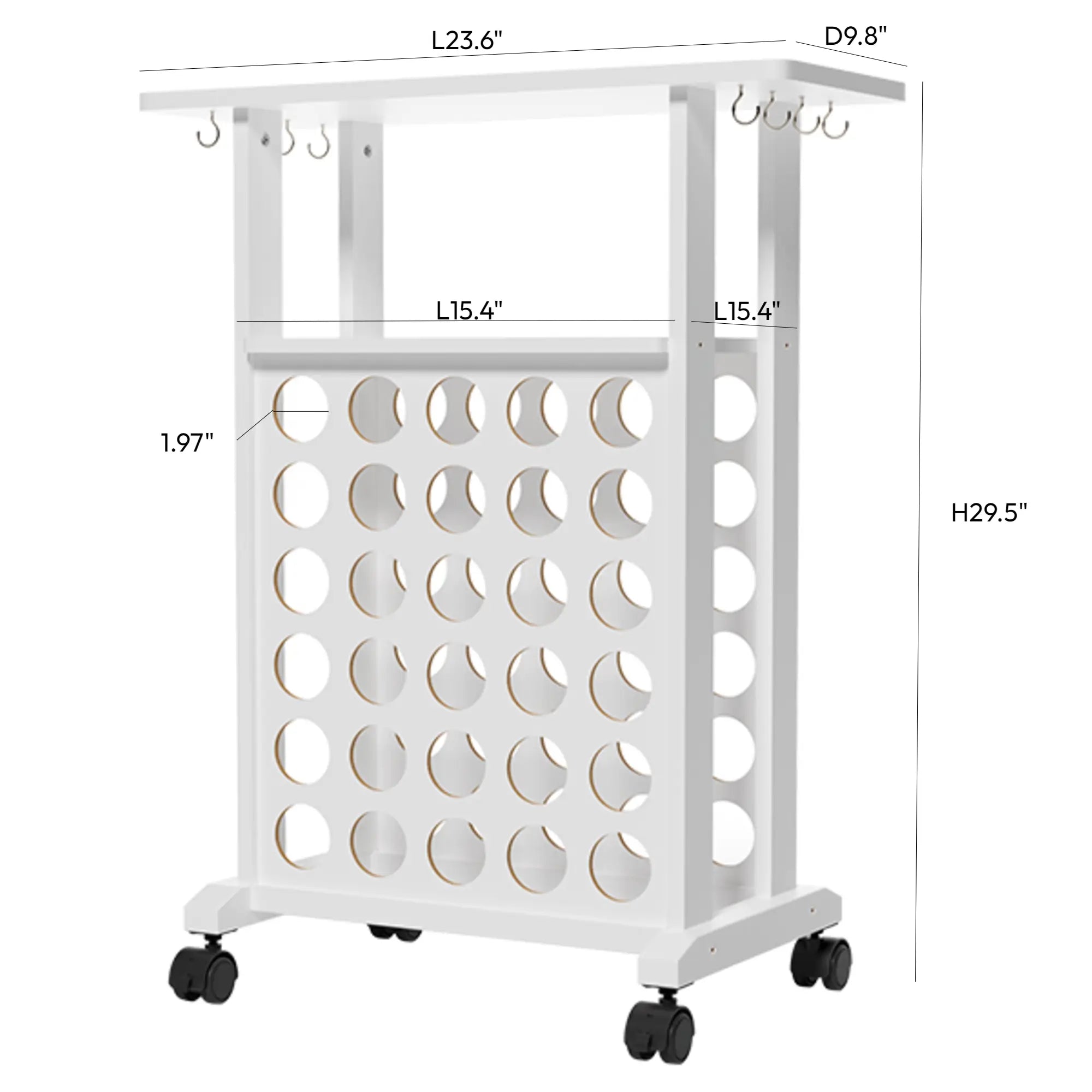 Craft Storage Shelf Cart for Cricut - Crafit
