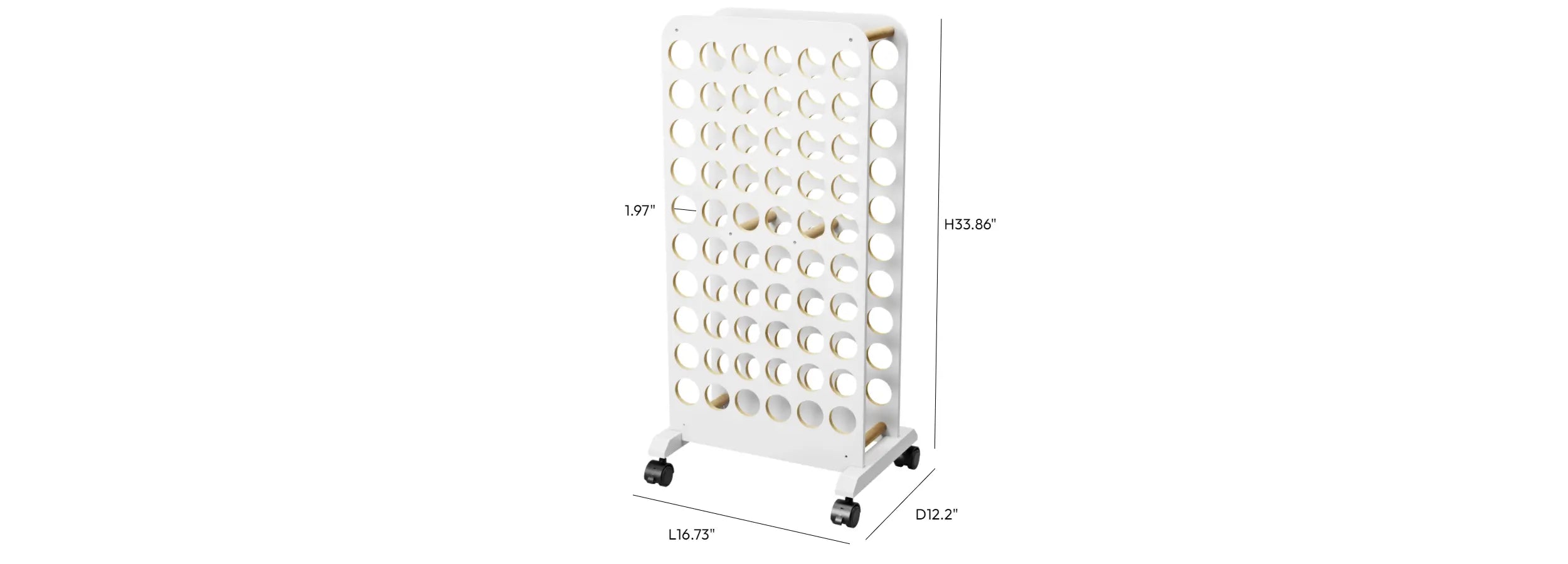 Crafit 60 Vinyl Rolls Storage Cart