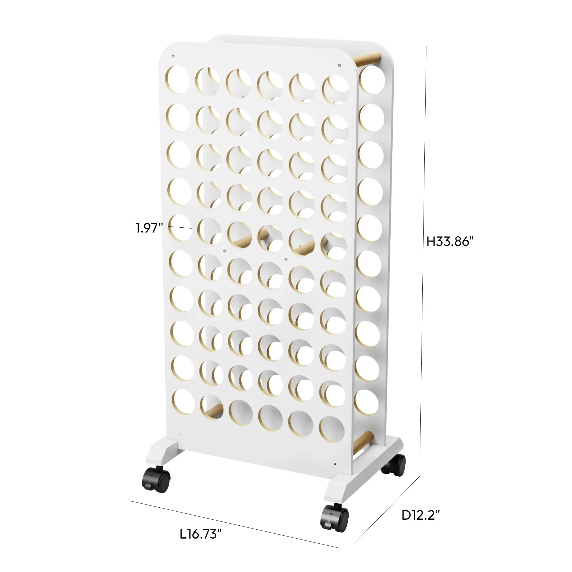 60 Vinyl Rolls Craft Storage Cart - Crafit