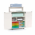 Load image into Gallery viewer, Crafit cabinet cart with 2 doors open