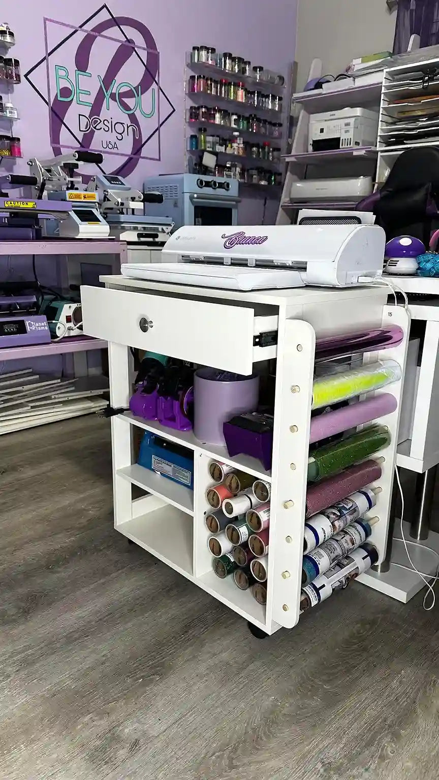 crafit craft table cart image on ig