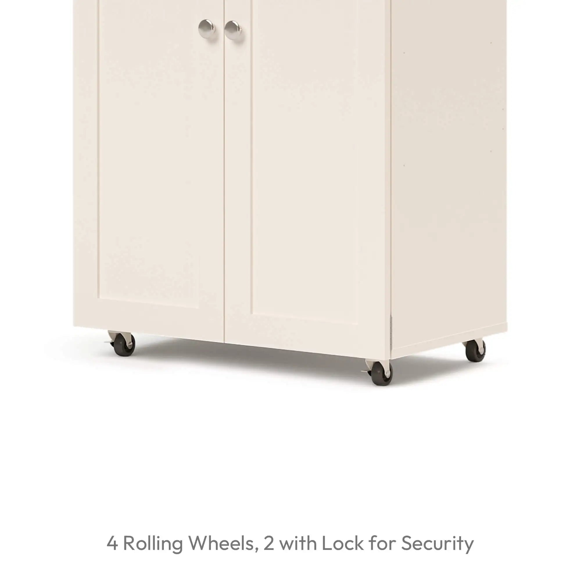 Crafit cabinet cart movable wheels
