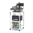 Load image into Gallery viewer, 2 - Tier Craft Storage Cart for Heat Press - Crafit
