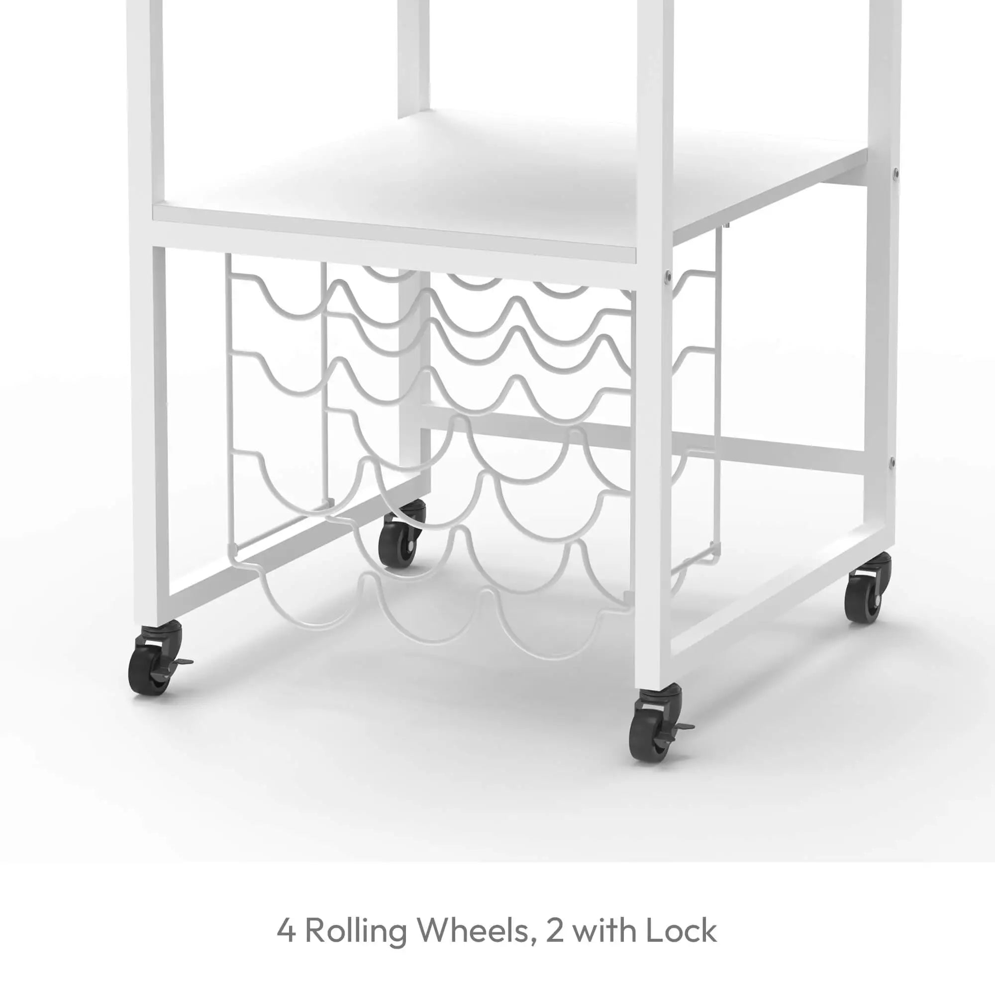 2 - Tier Craft Storage Cart for Heat Press - Crafit