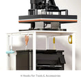 Load image into Gallery viewer, 2 - Tier Craft Storage Cart for Heat Press - Crafit
