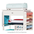 Load image into Gallery viewer, Crafit Craft Storage Cabinet Cart for Cricut
