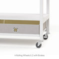 Load image into Gallery viewer, Craft Storage Folding Table Cart for Cricut - Crafit
