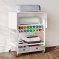 Load image into Gallery viewer, Craft Storage Folding Table Cart for Cricut - Crafit
